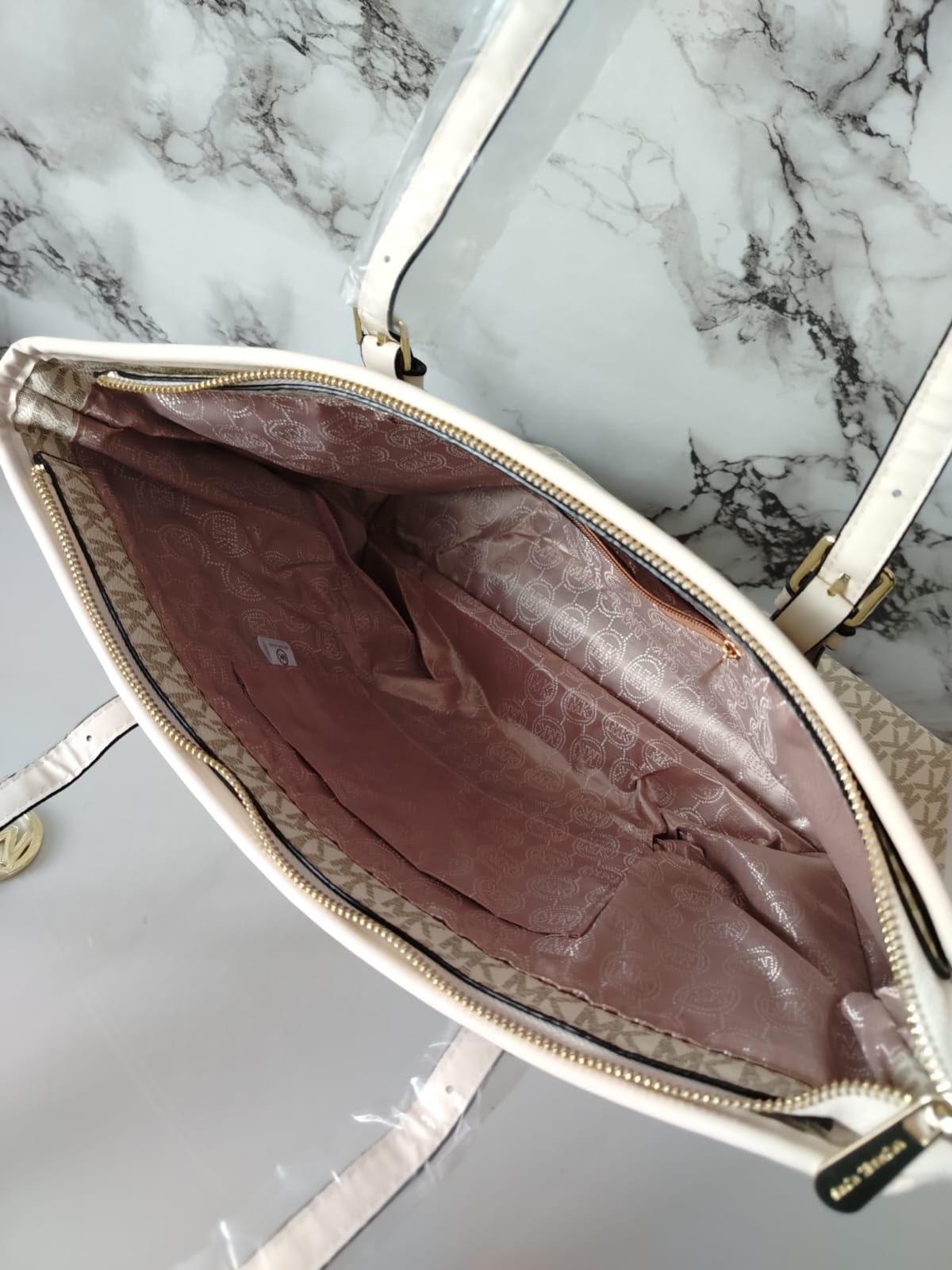 Michael Kors Jet Set monogram-print tote bag