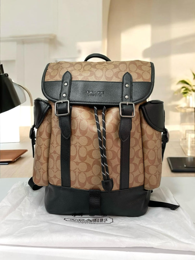 Coach 1941 Tan Horse And Carriage Hitch Backpack